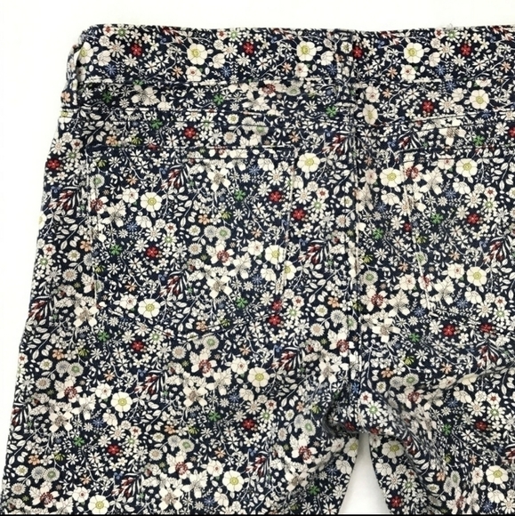 J. Crew Liberty Meadow Floral Thoothpick jeans - Picture 8 of 10
